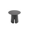 Qopps Okios koffie tafel 45 cm rond en 39 cm hoog Royal grey mat