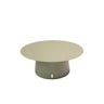 Qopps Okios koffie tafel 90 cm rond en 36 cm hoog Olive green