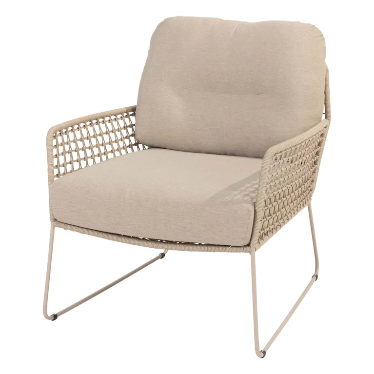 Taste by 4SO Albano loungestoel latte