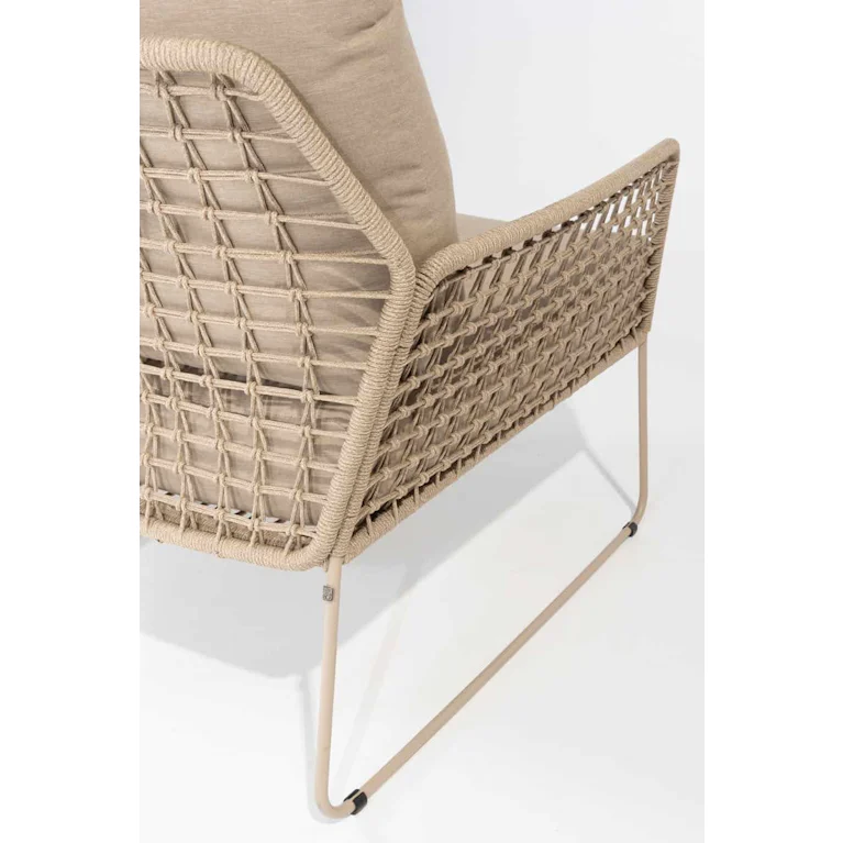 Taste by 4SO Albano loungestoel latte