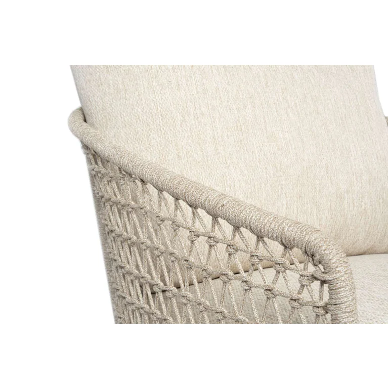 4SO Puccini loungestoel latte