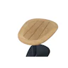 Qopps Elena bijzettafel organisch teak blad mat royal grey