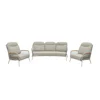 Qopps Elena loungebank met 2 loungestoelen