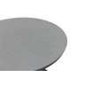 Qopps Ziggy tuintafel 105 cm rond royal grey frame sintered stone blad antraciet
