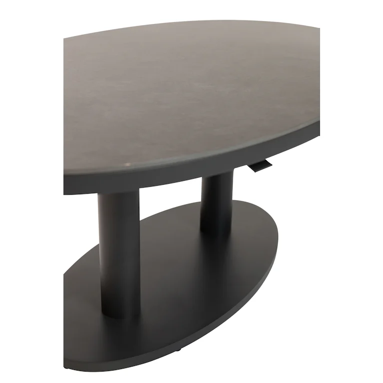 Vivat in hoogte verstelbare tafel 150x90 sm sinter stone top