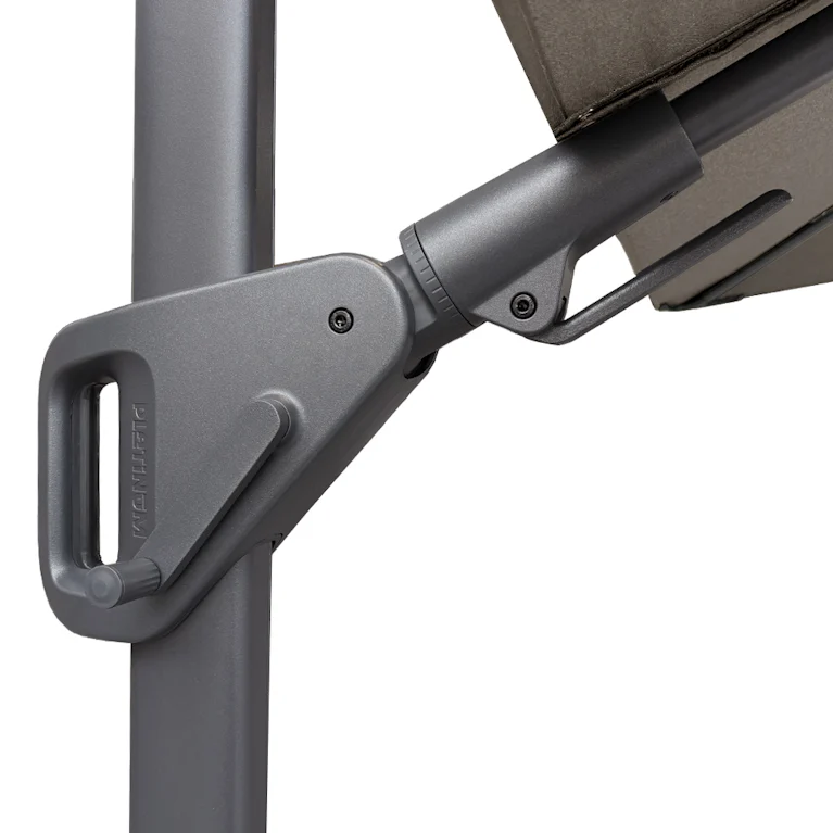 Platinum Nexus T2 zweefparasol premium 3 x 3 havana