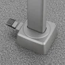 Platinum Sunset zweefparasol T2 3x3 licht grijs