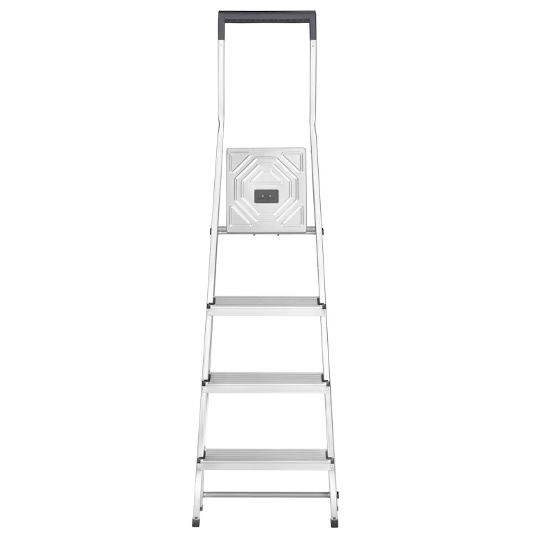 Hailo huishoudtrap L40 4 alu steps