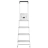 Hailo huishoudtrap L40 4 alu steps