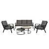 Qopps Izard lounge set met tafel set Sprog