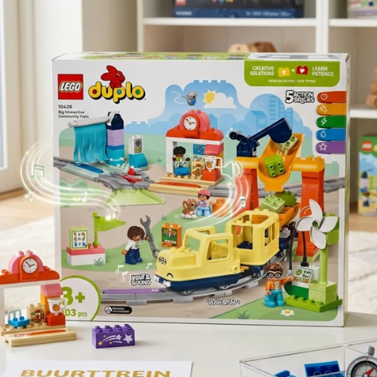 LEGO® DUPLO 10428 Grote interactieve buurttrein
