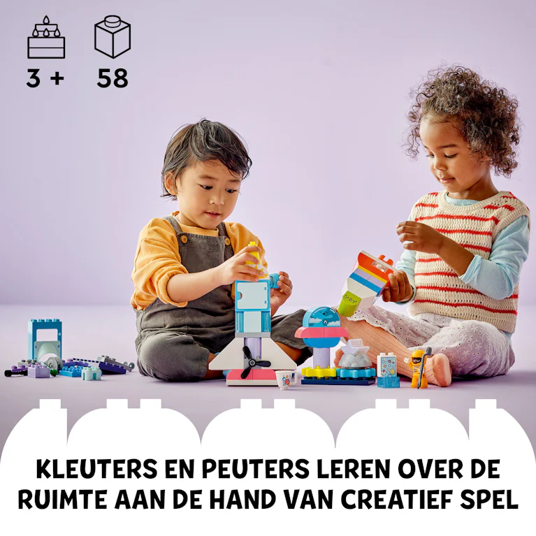 LEGO® DUPLO 10422 3-in-1 ruimteavontuur ruimteschip speelgoed