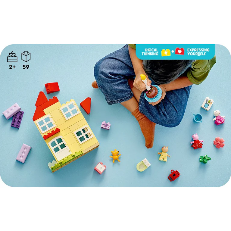 LEGO® DUPLO 10433 Peppa Big verjaardagshuis