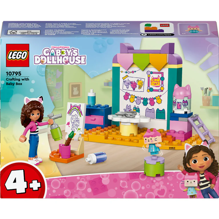 LEGO® Gabby's Dollhouse 10795 knutselen met Babykitty