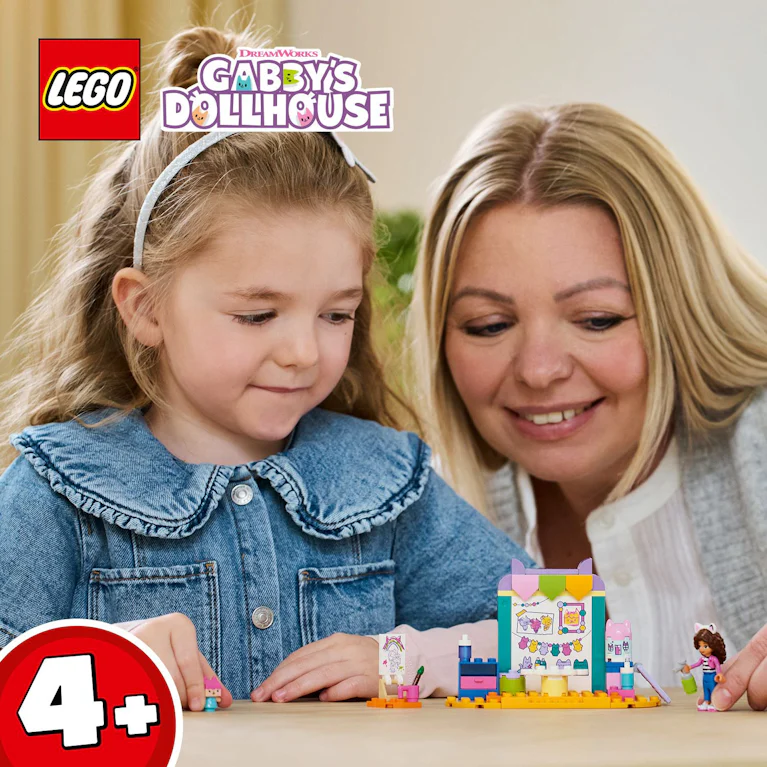 LEGO® Gabby's Dollhouse 10795 knutselen met Babykitty