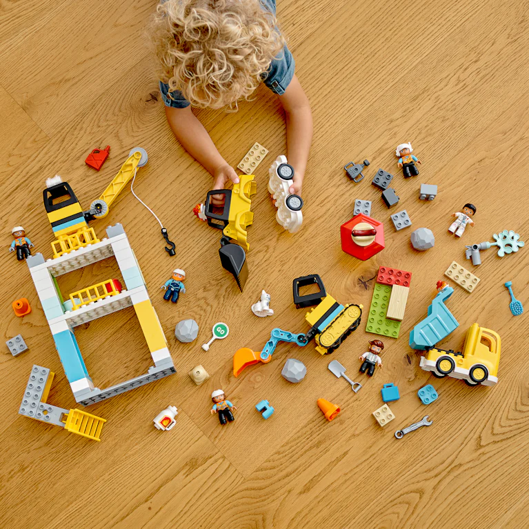 LEGO® DUPLO 10933 Torenkraan & Bouwterrein