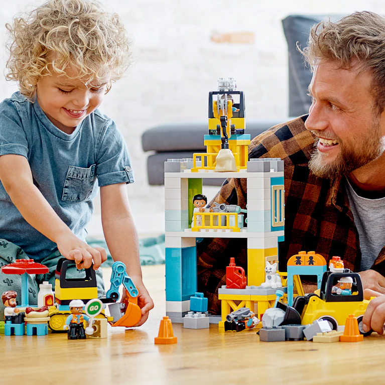 LEGO® DUPLO 10933 Torenkraan & Bouwterrein