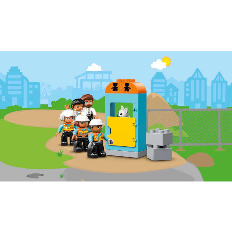 LEGO® DUPLO 10933 Torenkraan & Bouwterrein