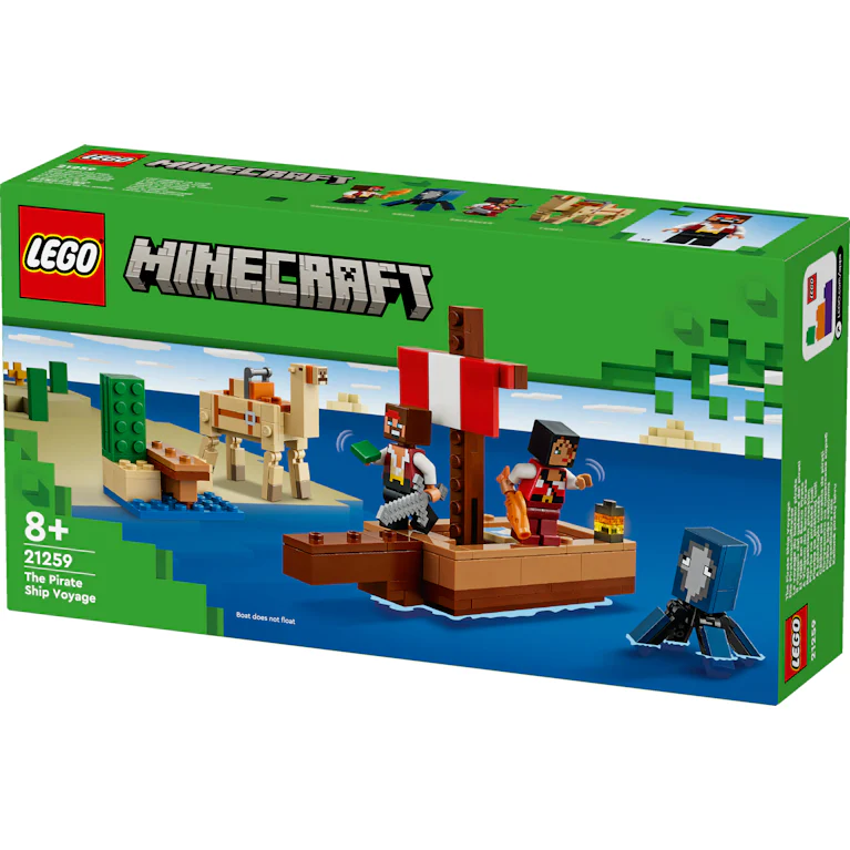 LEGO® Minecraft 21259 de piratenschipreis