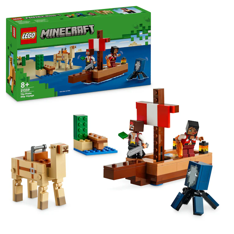 LEGO® Minecraft 21259 de piratenschipreis
