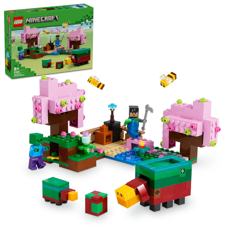 LEGO® Minecraft 21260 De kersenbloesemtuin