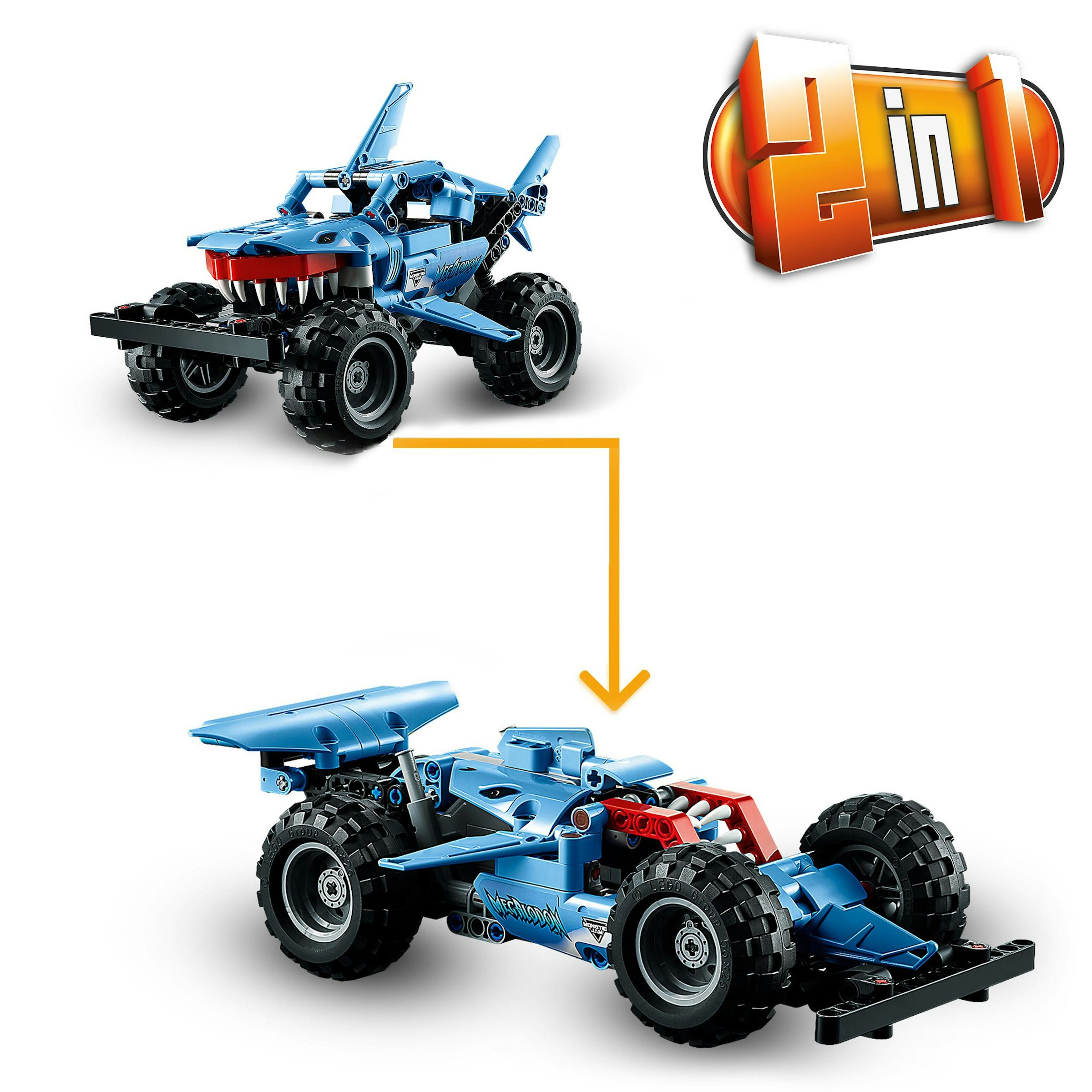 LEGO® Technic 42134 Monster Jam Megalodon | Coppens Warenhuis