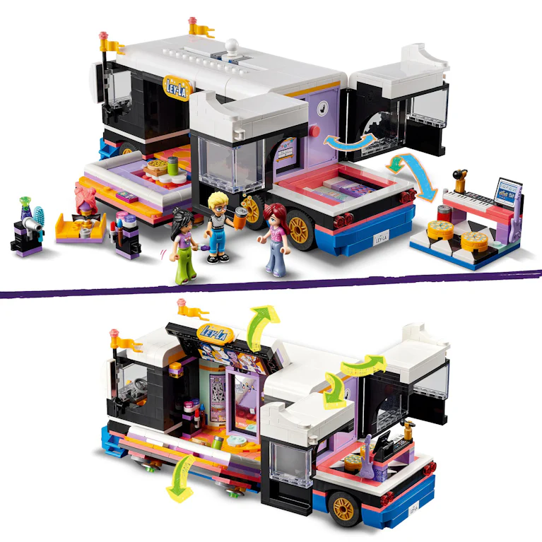 LEGO® Friends 42619 toerbus van popster