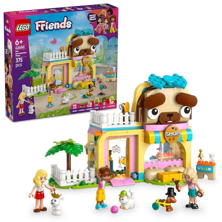 LEGO® Friends 42650 Winkel met dierenaccessoires