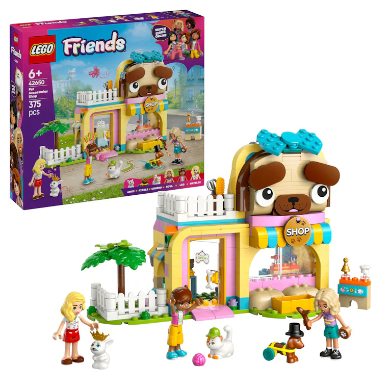 LEGO® Friends 42650 Winkel met dierenaccessoires