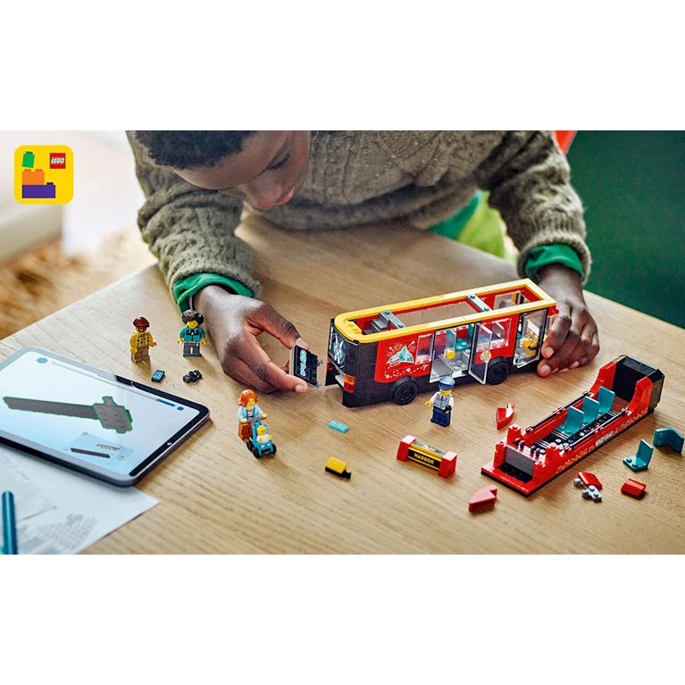 LEGO® City 60407 toeristische rode dubbeldekker