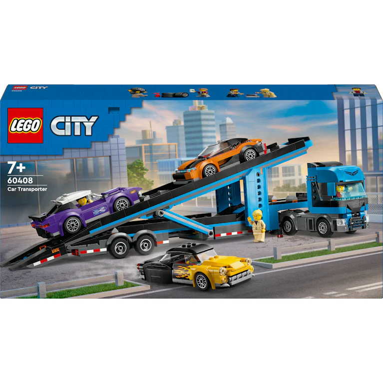 LEGO® City 60408 transportvoertuig met sportauto's