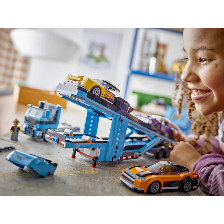 LEGO® City 60408 transportvoertuig met sportauto's
