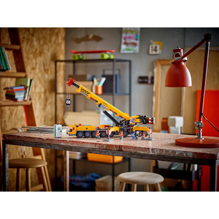 LEGO® City 60409 gele mobiele bouwkraan