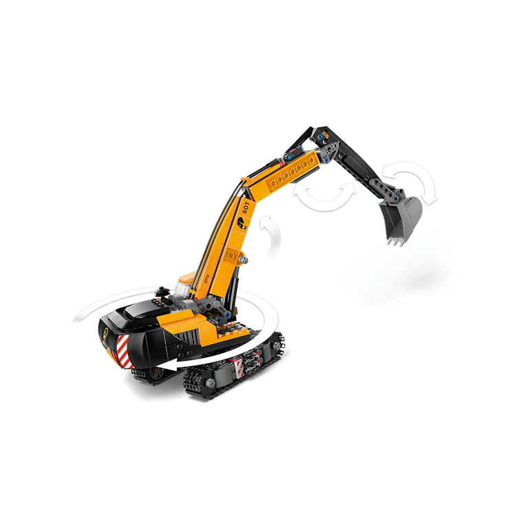 LEGO® City 60420 gele graafmachine