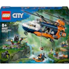 LEGO® City 60437 Jungleonderzoekers: helikopter bij de basis