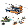 LEGO® City 60437 Jungleonderzoekers: helikopter bij de basis