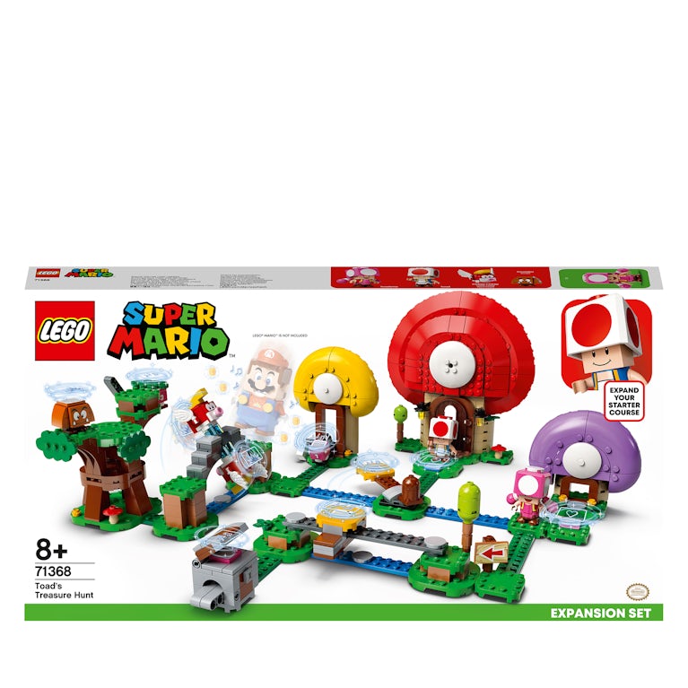 LEGO® Super Mario 71368 uitbreidingsset: Toads schattenjacht