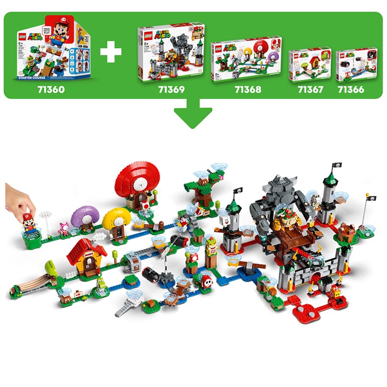 LEGO® Super Mario 71368 uitbreidingsset: Toads schattenjacht