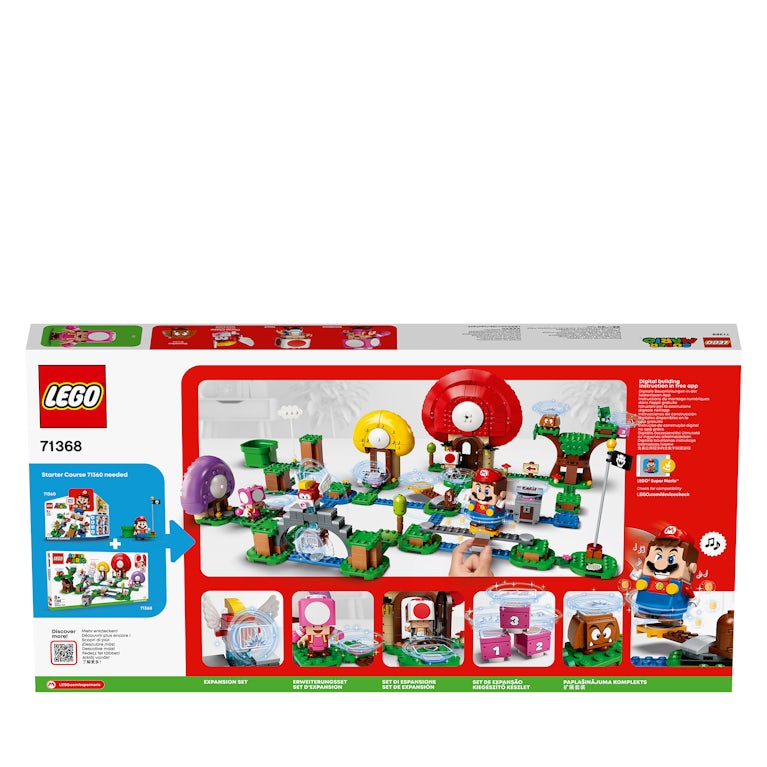 LEGO® Super Mario 71368 uitbreidingsset: Toads schattenjacht