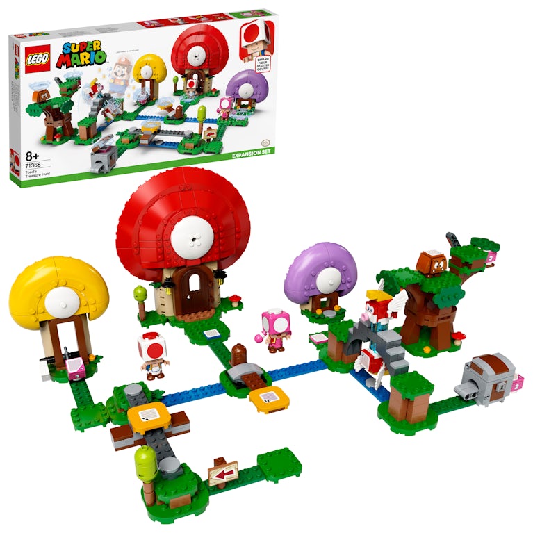LEGO® Super Mario 71368 uitbreidingsset: Toads schattenjacht