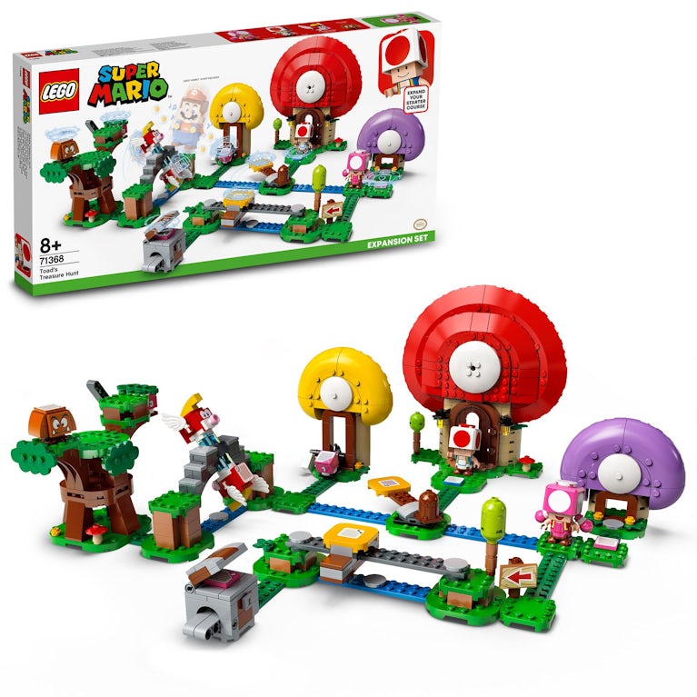 LEGO® Super Mario 71368 uitbreidingsset: Toads schattenjacht