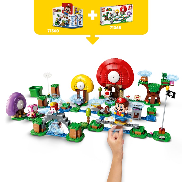 LEGO® Super Mario 71368 uitbreidingsset: Toads schattenjacht