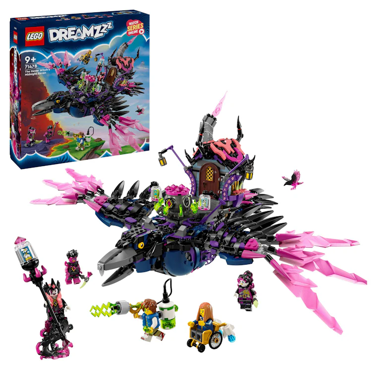 LEGO® DREAMZzz 71478 de middernachtraaf van de neder heks