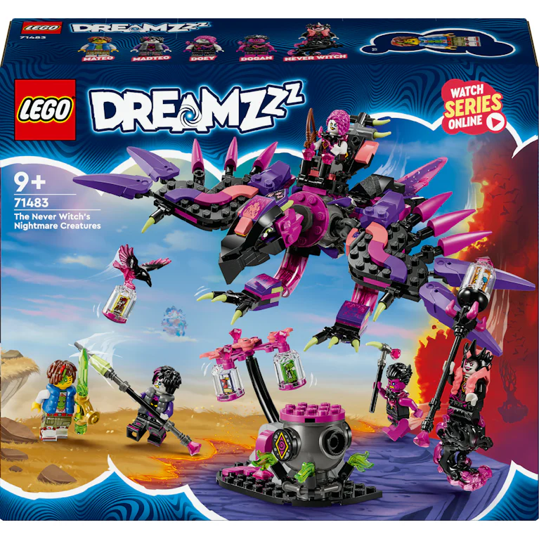 LEGO® DREAMZzz 71483 de nachtmerriewezens van de neder heks