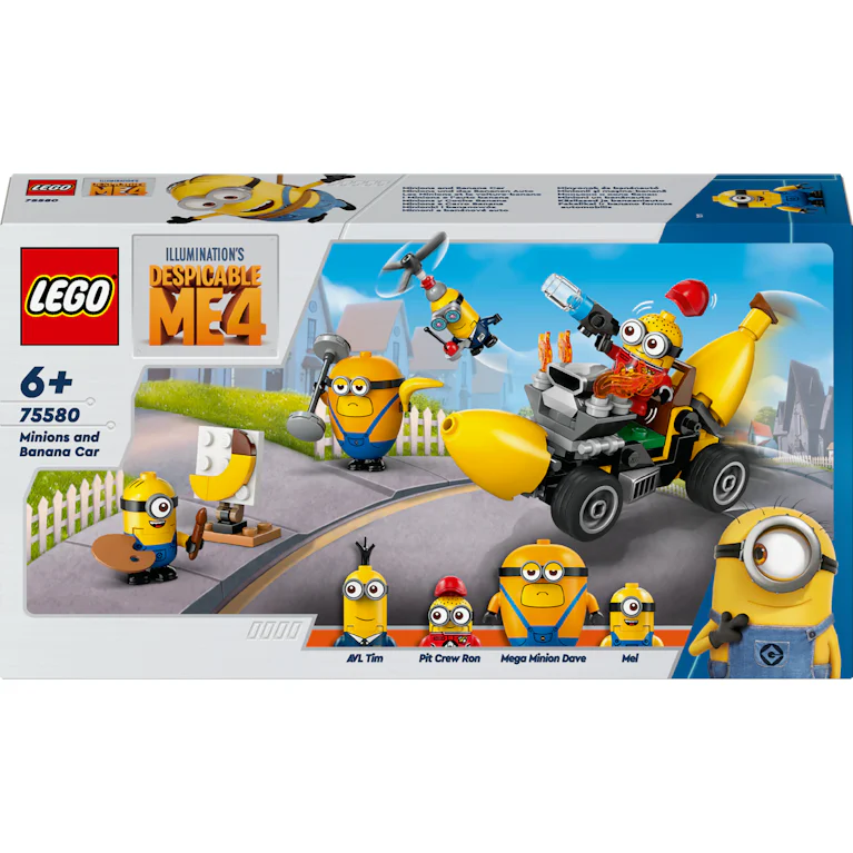 LEGO® Despicable Me 75580 Alien Conquest Minions en bananenauto