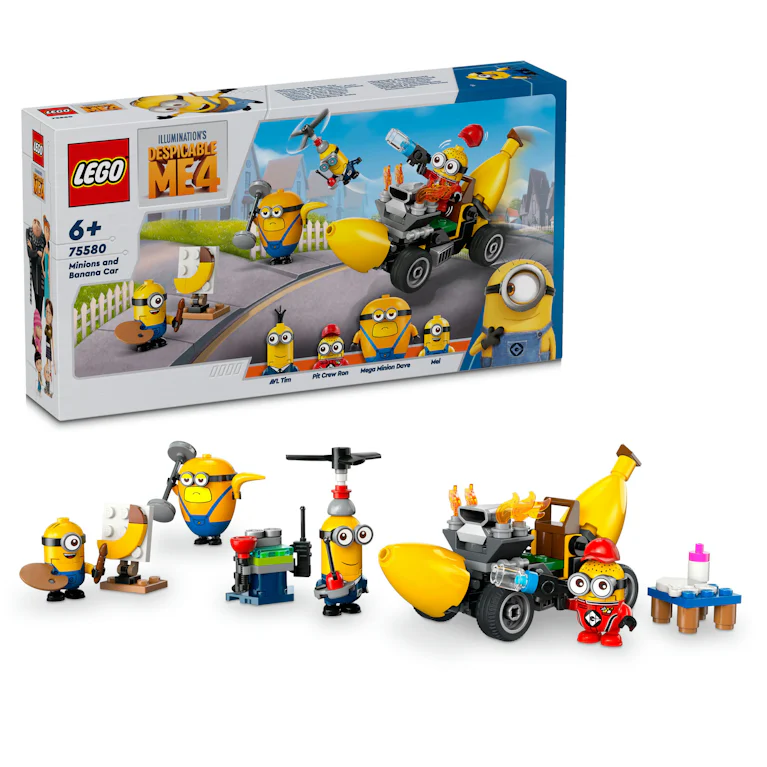 LEGO® Despicable Me 75580 Alien Conquest Minions en bananenauto