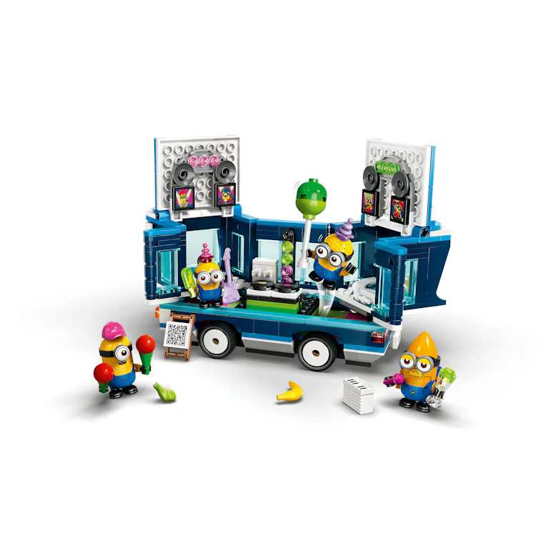 LEGO® Despicable Me 4 75581 Alien Conquest muzikale feestbus van de Minions