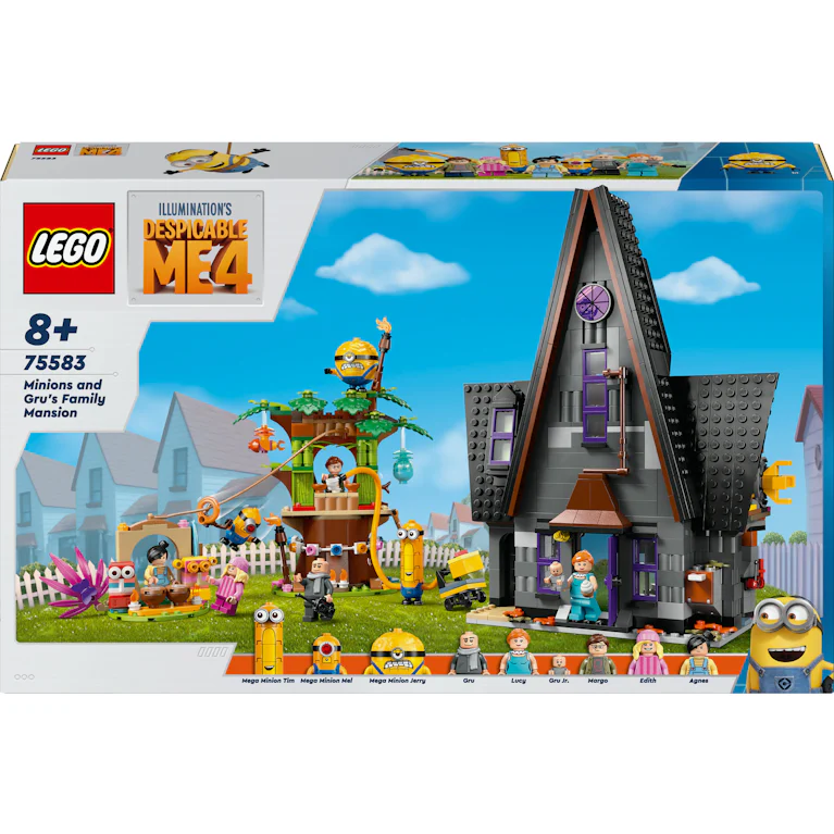 LEGO® Despicable Me 4 75583 huis van de Minions en Gru