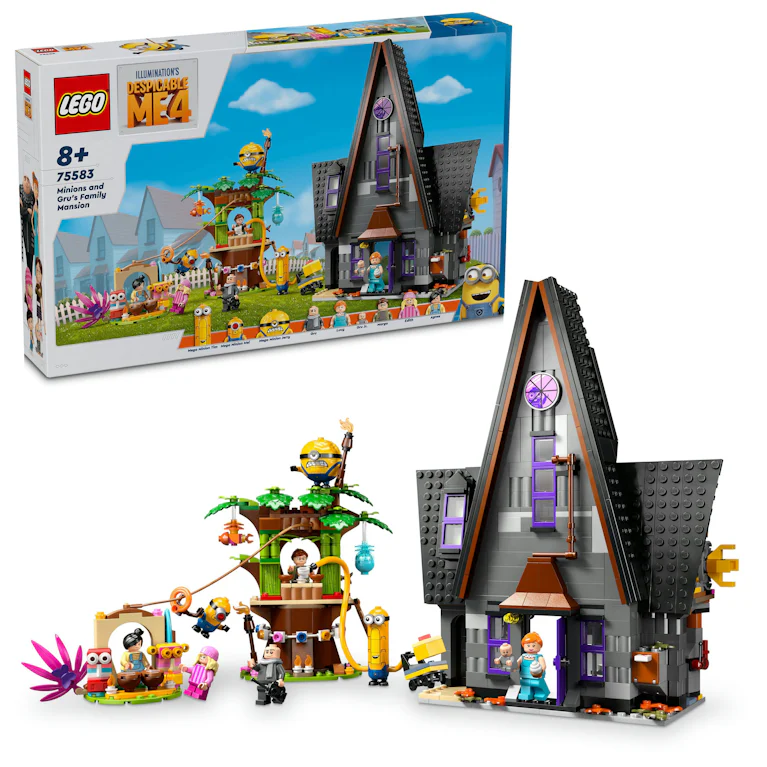 LEGO® Despicable Me 4 75583 huis van de Minions en Gru