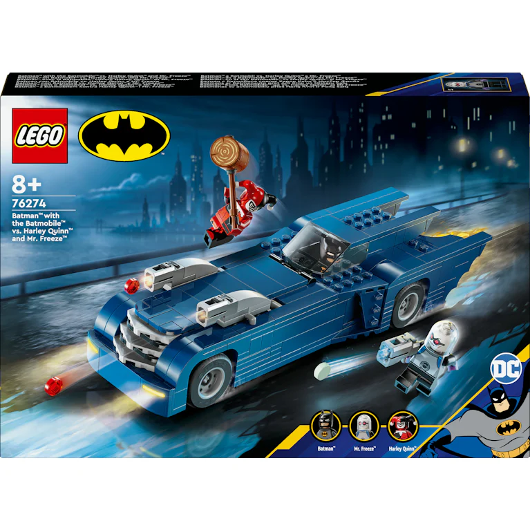 LEGO® Batman 76274 met de batmobile™ vs. Harley Quinn™ en Mr. Freeze™